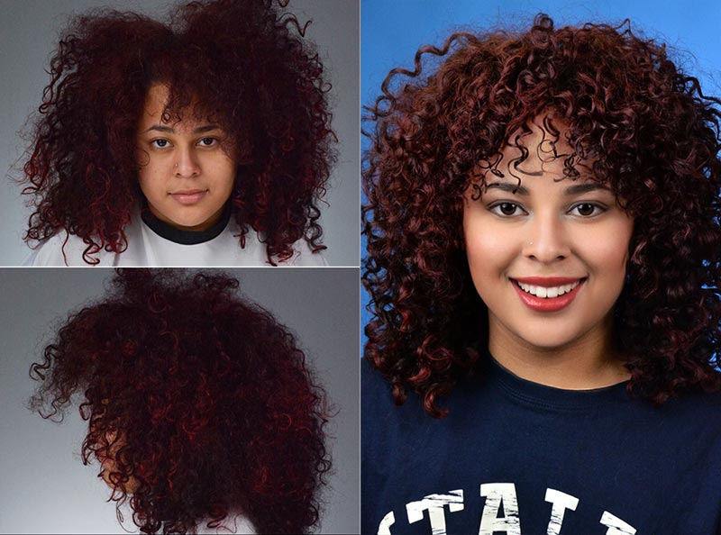 Curly girl client 19