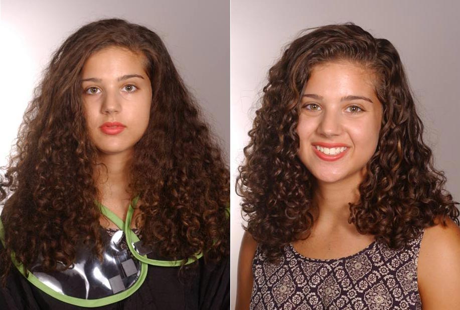 Curly hair client